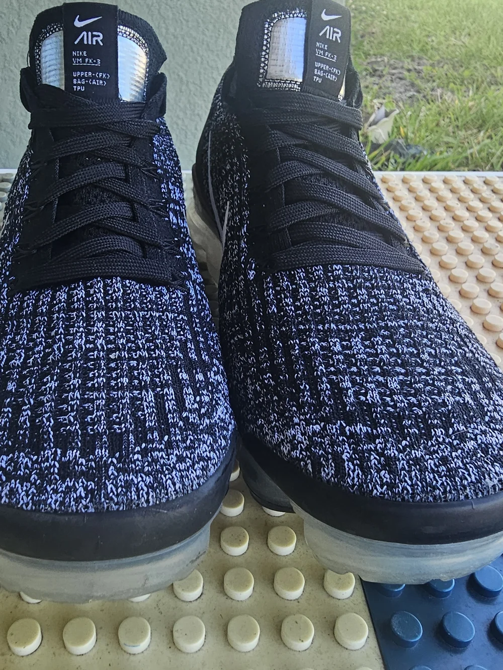 Size 10 - Nike Air VaporMax Flyknit 3 Oreo